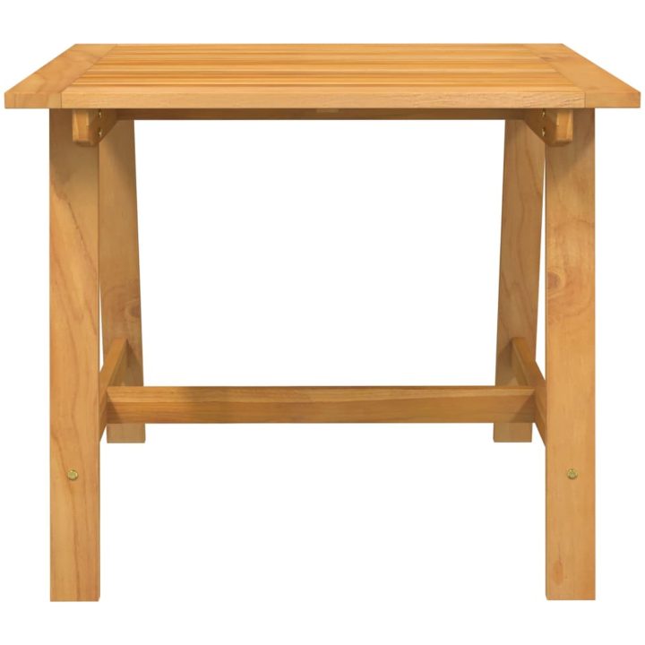 Matgrupp för trädgården 3 delar massivt akaciaträ vidaXL 88 cm table length – bild 4