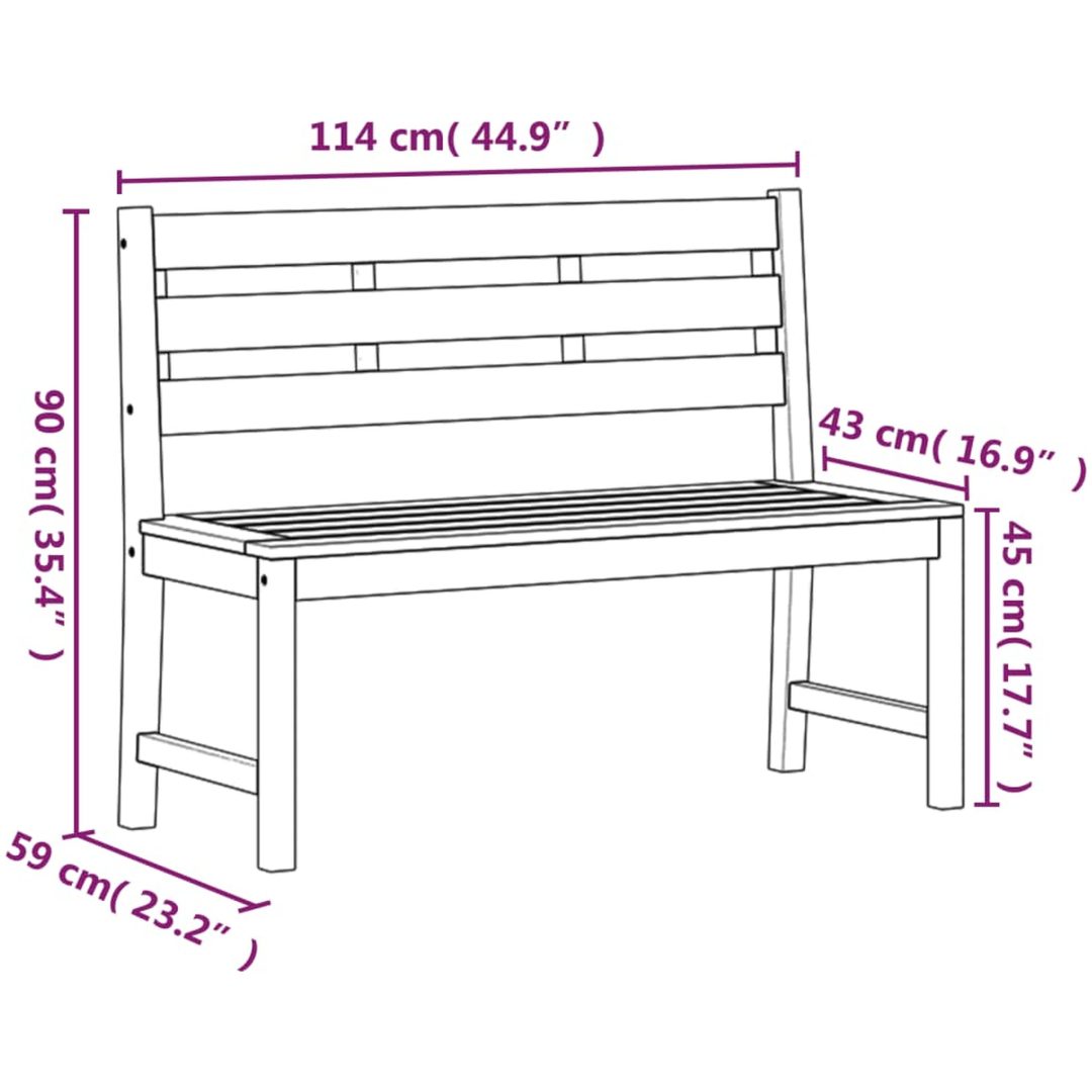 Matgrupp för trädgården 4 delar massiv teak vidaXL 140 cm table length – bild 12