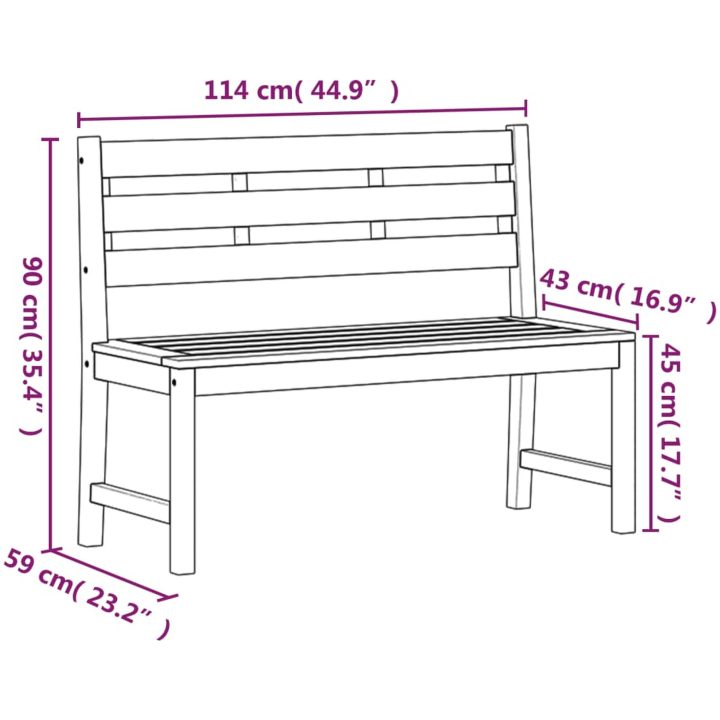 Matgrupp för trädgården 4 delar massiv teak vidaXL 140 cm table length – bild 12