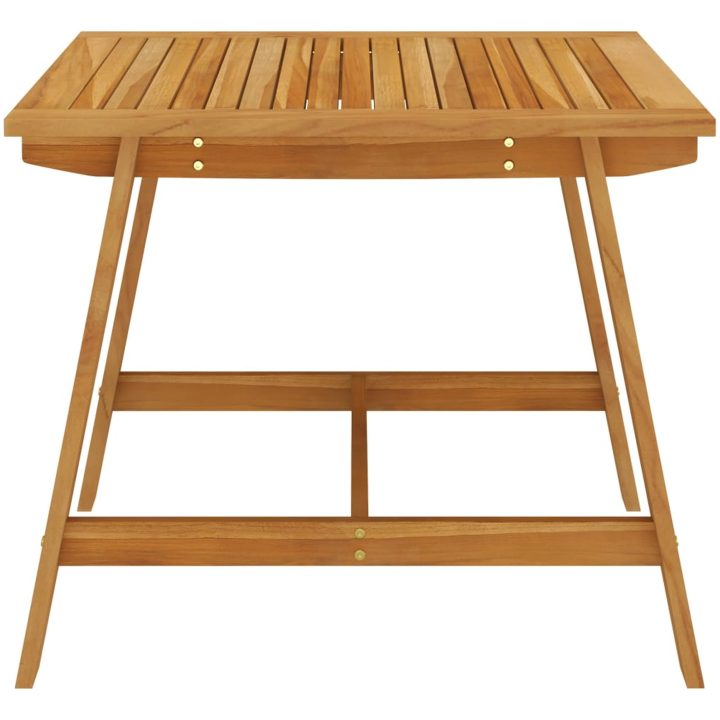 Matgrupp för trädgården 5 delar beige vidaXL – bild 12