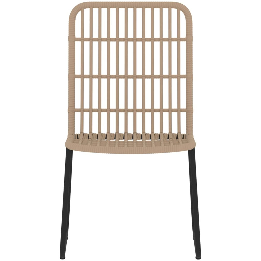 Matgrupp för trädgården 5 delar ek vidaXL 80 cm table length – bild 4