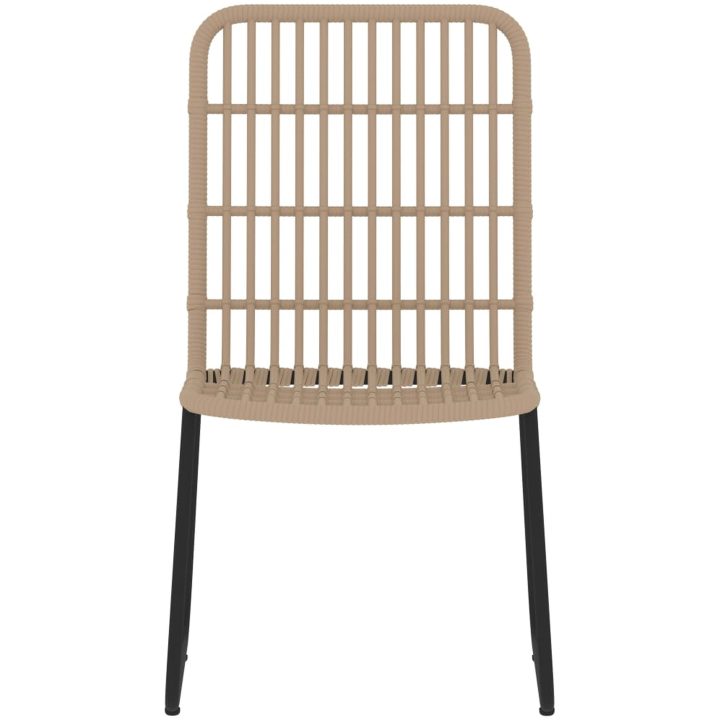 Matgrupp för trädgården 5 delar ek vidaXL 80 cm table length – bild 4