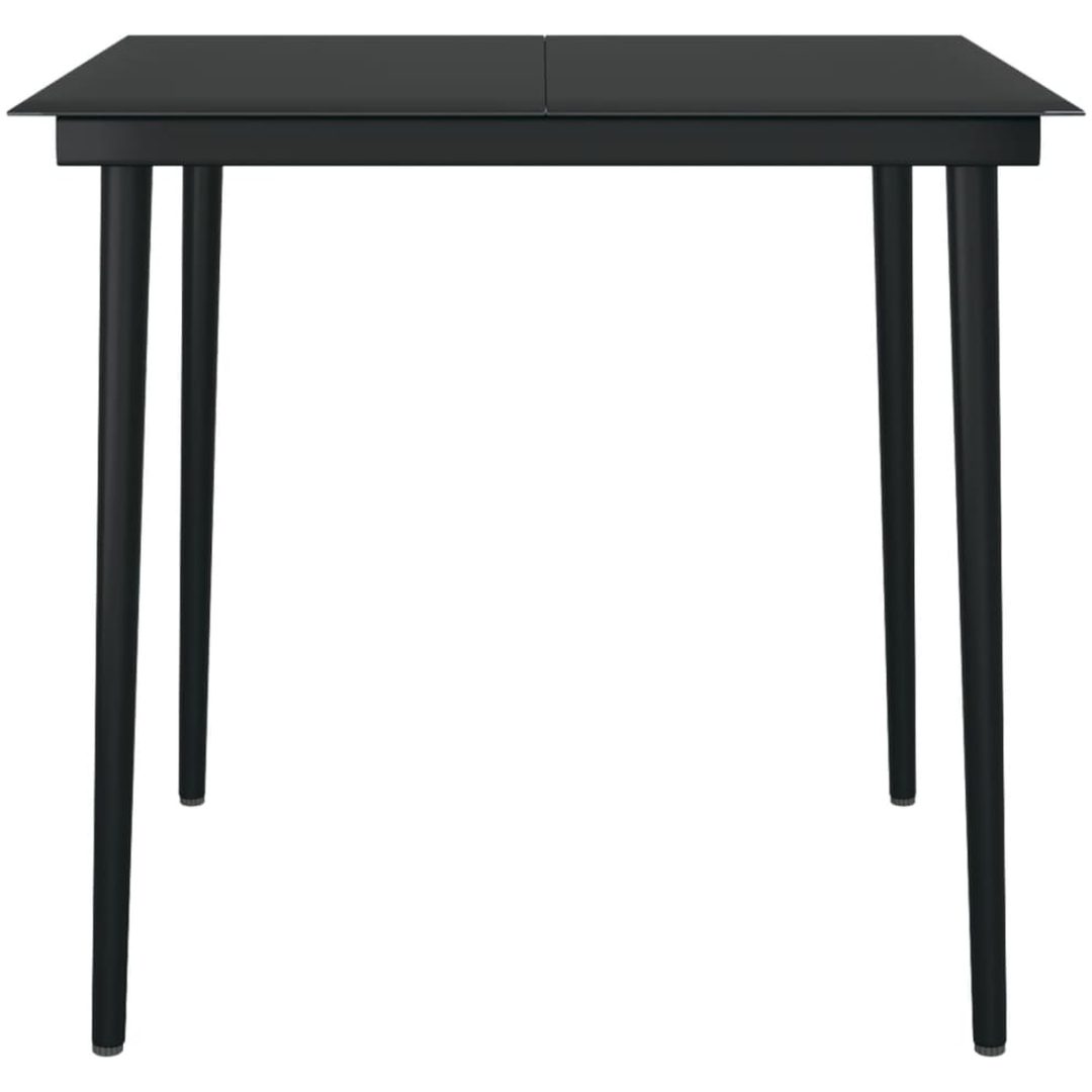 Matgrupp för trädgården 5 delar ek vidaXL 80 cm table length – bild 6