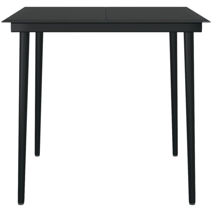 Matgrupp för trädgården 5 delar ek vidaXL 80 cm table length – bild 6