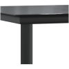 Matgrupp för trädgården 5 delar mörkgrå konstrottning vidaXL 160 cm table length – miniatyr 10