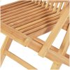 Matgrupp för trädgården 7 delar 150-200x100x75 cm teakträ vidaXL – miniatyr 12