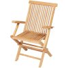 Matgrupp för trädgården 7 delar 150-200x100x75 cm teakträ vidaXL – miniatyr 10