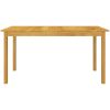 Matgrupp för trädgården 7 delar beige vidaXL – miniatyr 3