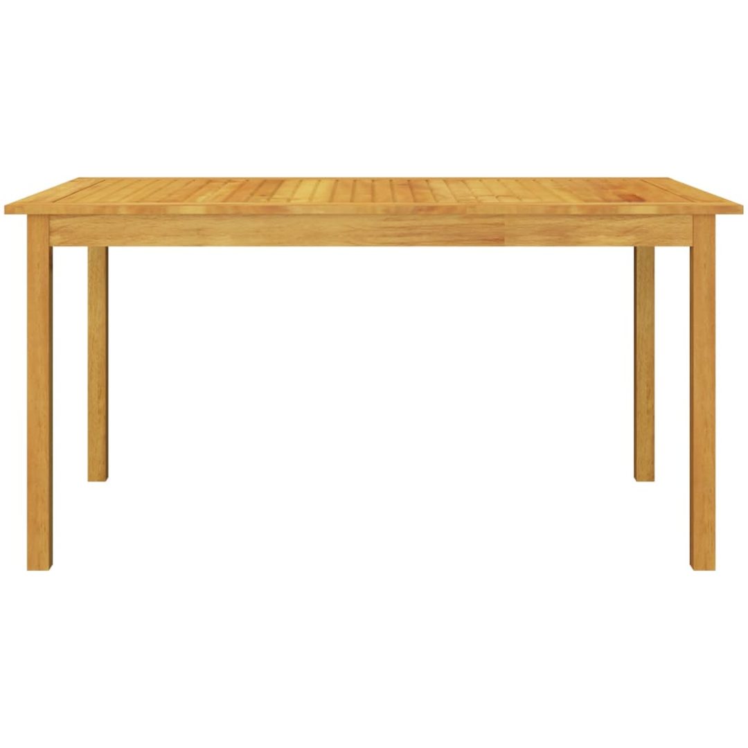 Matgrupp för trädgården 7 delar beige vidaXL – bild 3
