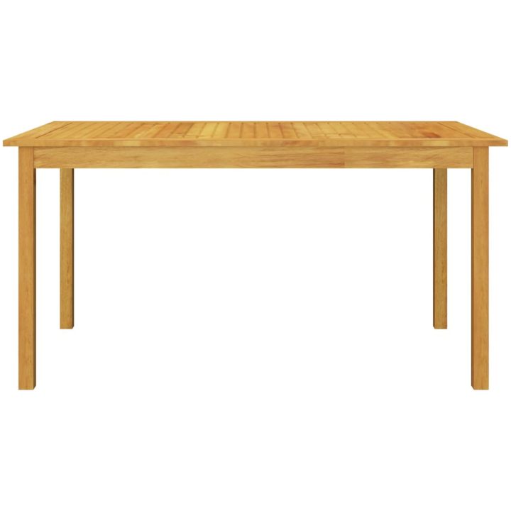 Matgrupp för trädgården 7 delar beige vidaXL – bild 3