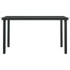 Matgrupp för trädgården 7 delar med dynor konstrotting och glas vidaXL 140 cm table length – miniatyr 6