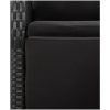 Matgrupp för trädgården 7 delar svart konstrotting&massivakacia vidaXL 150 x 90 x 75 cm – miniatyr 7