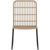 Matgrupp för trädgården 9 delar ek vidaXL 200 cm table length – miniatyr 4