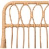 Matgrupp för trädgården 9 delar konstrotting vidaXL 200 cm bordslängd – miniatyr 6