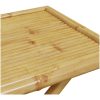 Matgrupp för trädgården bambu 5 delar vidaXL – miniatyr 11