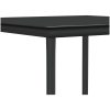 Matgrupp för trädgården dynor 5 delar konstrottning & stål vidaXL 80 cm table length – miniatyr 8