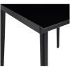 Matgrupp för trädgården med dynor 3 delar grå polyrotting glas vidaXL 80 x 80 x 74 cm – miniatyr 9