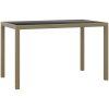 Matgrupp för trädgården med dynor 3 delar konstrotting beige vidaXL – miniatyr 3