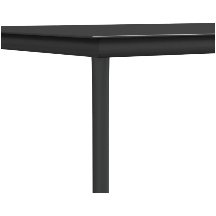 Matgrupp för trädgården med dynor 3 delar konstrotting & stål vidaXL 80 cm table length – bild 8