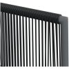 Matgrupp för trädgården med dynor 5 delar svart konstr. & stål vidaXL 80 cm table length – miniatyr 8