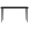 Matgrupp för trädgården med dynor 7 delar brun vidaXL 140 cm table length – miniatyr 6