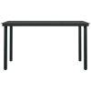 Matgrupp för trädgården med dynor 7 delar grå vidaXL 140 cm table length – miniatyr 7