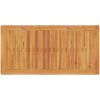 Matset 3 pcs Naturligt trä Massivt akaciaträ vidaXL 100 - 200 cm – miniatyr 10