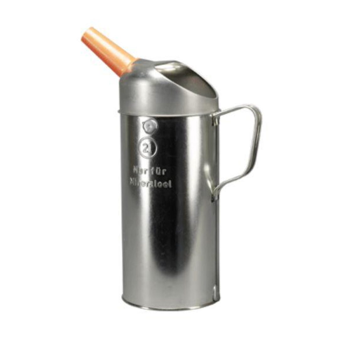 Måttkanna Silver Tinplate PRESSOL Mätkopp