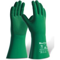 MaxiChem Cut Tritech Gloves Green 8