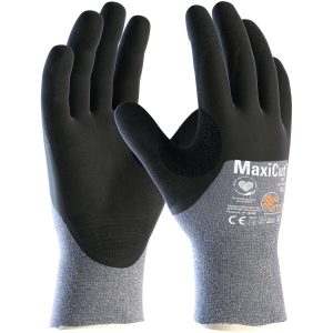 MaxiCut Oil 4C 3/4 Gloves Blue melange 7