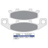 MC-Bromsbelägg Fram DP Brakes Bakbelägg – miniatyr 1