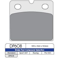 MC-Bromsbelägg Fram DP Brakes