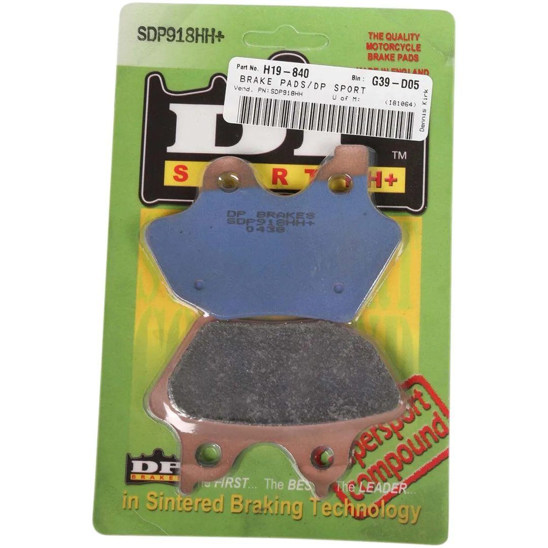 MC-Bromsbelägg Fram DP Brakes Bakbelägg – bild 2