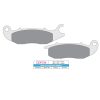 MC-Bromsbelägg Fram DP Brakes Bromsbelägg Bak Non-Sintered/Organic Original – miniatyr 1