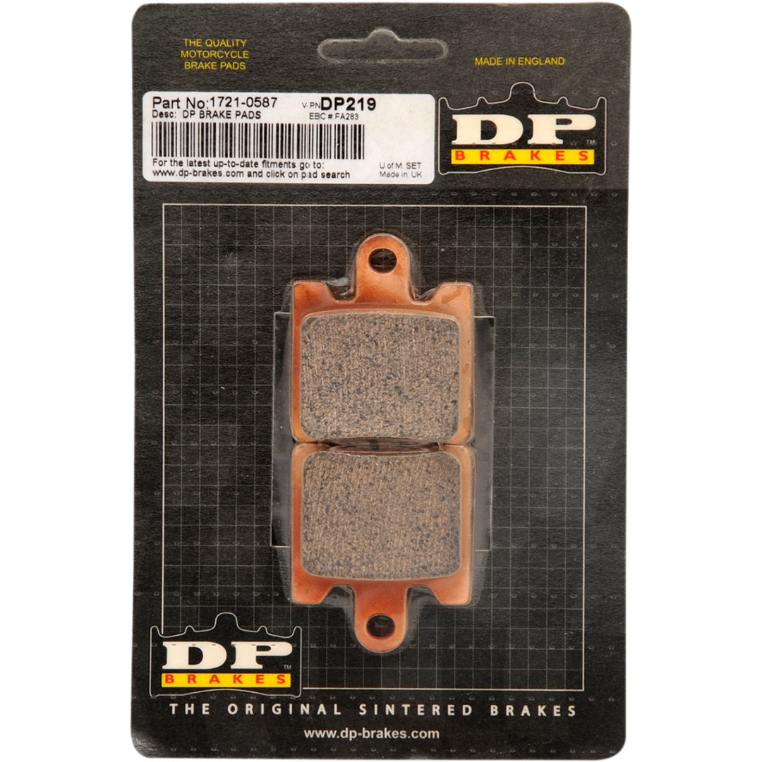 MC-Bromsbelägg Fram DP Brakes Frambelägg – bild 2