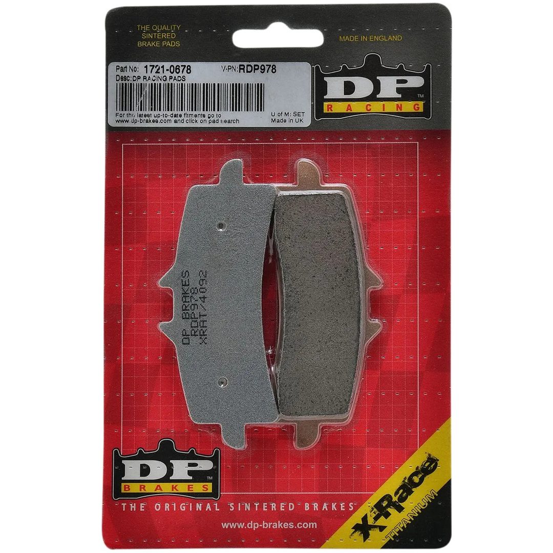 MC-Bromsbelägg Fram DP Brakes Frambelägg – bild 2