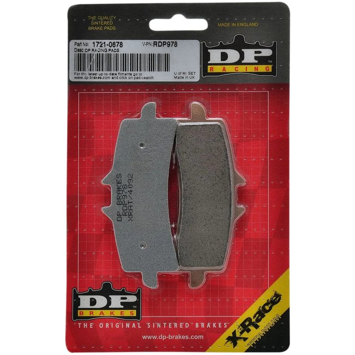 MC-Bromsbelägg Fram DP Brakes Frambelägg – bild 2