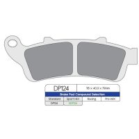 MC-Bromsbelägg Fram DP Brakes