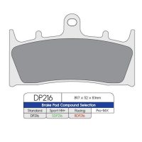 MC-Bromsbelägg Fram DP Brakes