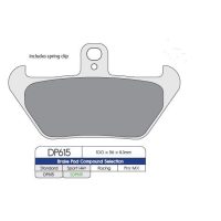 MC-Bromsbelägg Fram DP Brakes