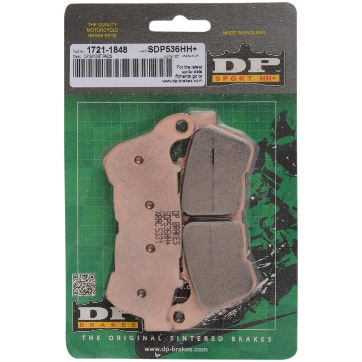 MC-Bromsbelägg Fram DP Brakes Frambelägg – bild 2