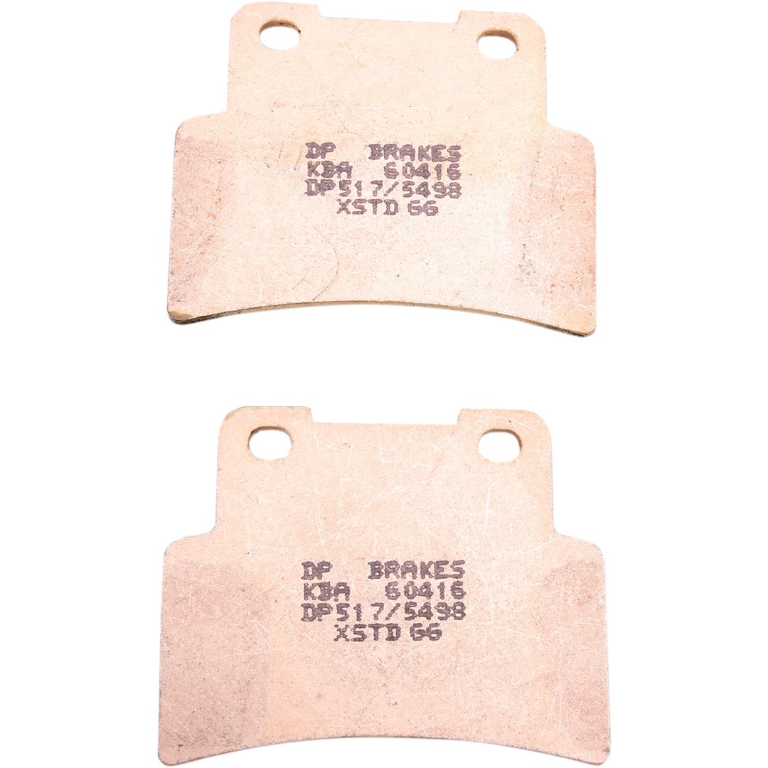 MC-Bromsbelägg Fram DP Brakes Frambelägg – bild 2