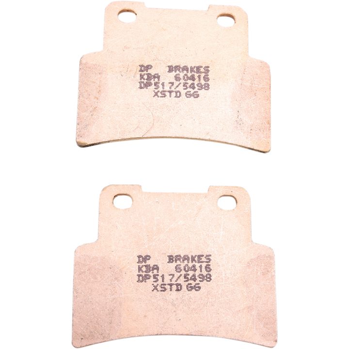 MC-Bromsbelägg Fram DP Brakes Frambelägg – bild 2