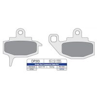 MC-Bromsbelägg Fram DP Brakes