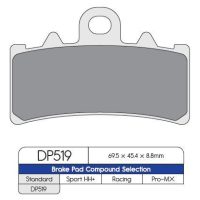 MC-Bromsbelägg Fram DP Brakes