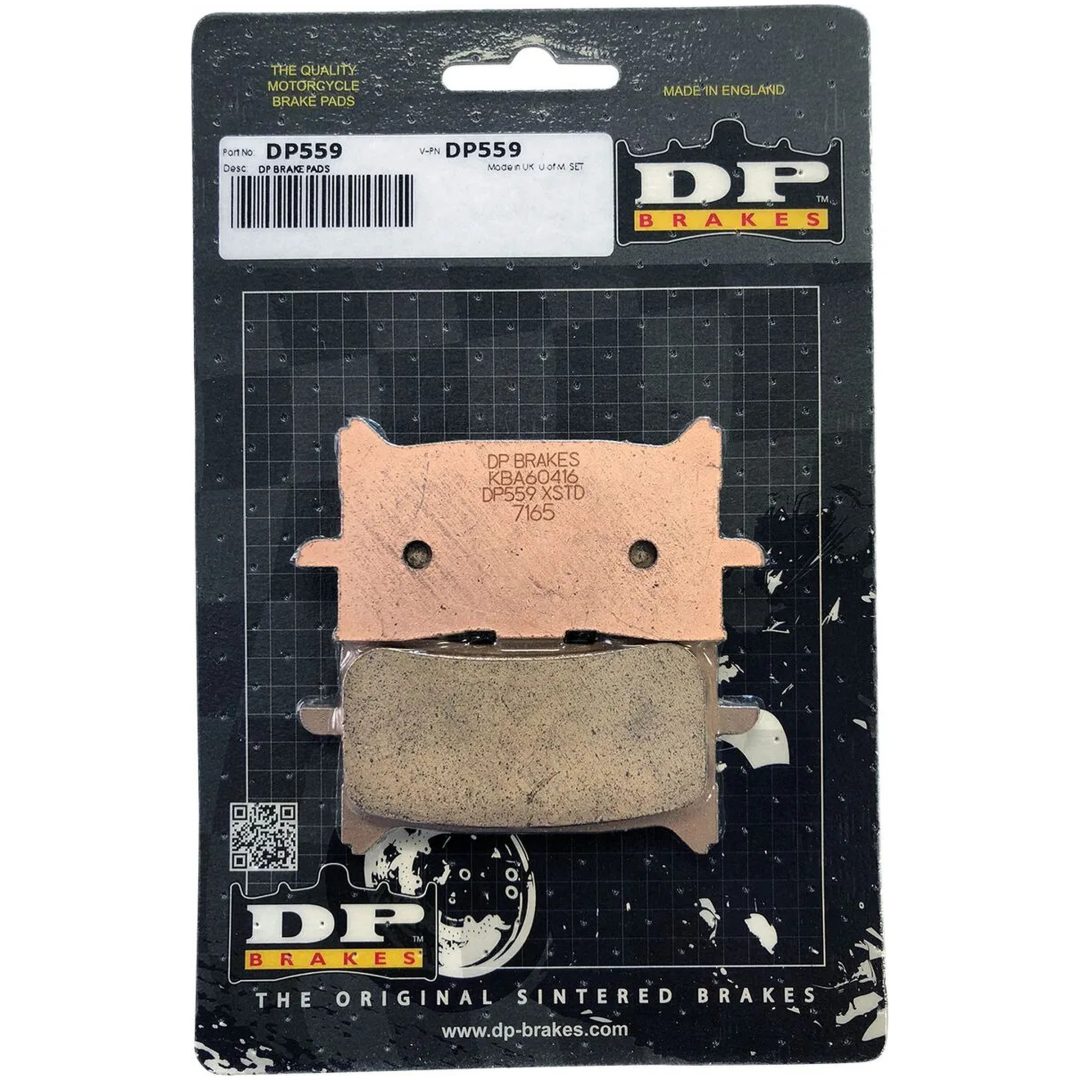 MC-Bromsbelägg Fram DP Brakes Frambelägg – bild 2
