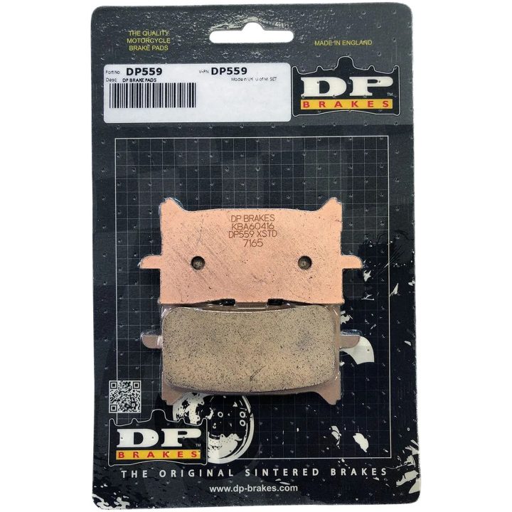 MC-Bromsbelägg Fram DP Brakes Frambelägg – bild 2