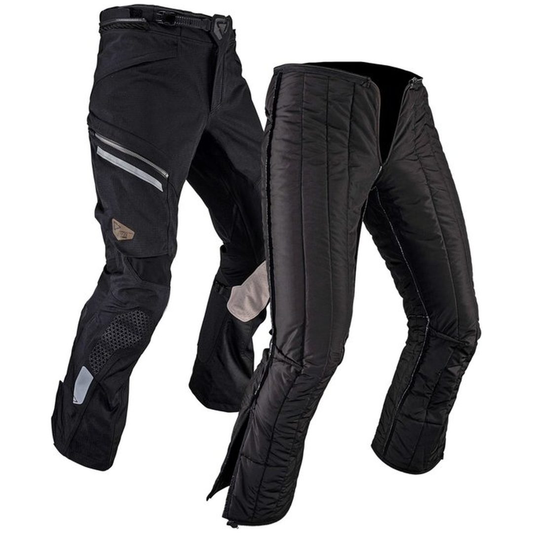 MC-Byxor ADV DriTour 7.5 Svart/Grå Leatt L / US34 / EU52 – bild 8