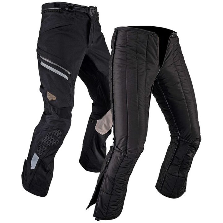 MC-Byxor ADV DriTour 7.5 Svart/Grå Leatt L / US34 / EU52 – bild 8