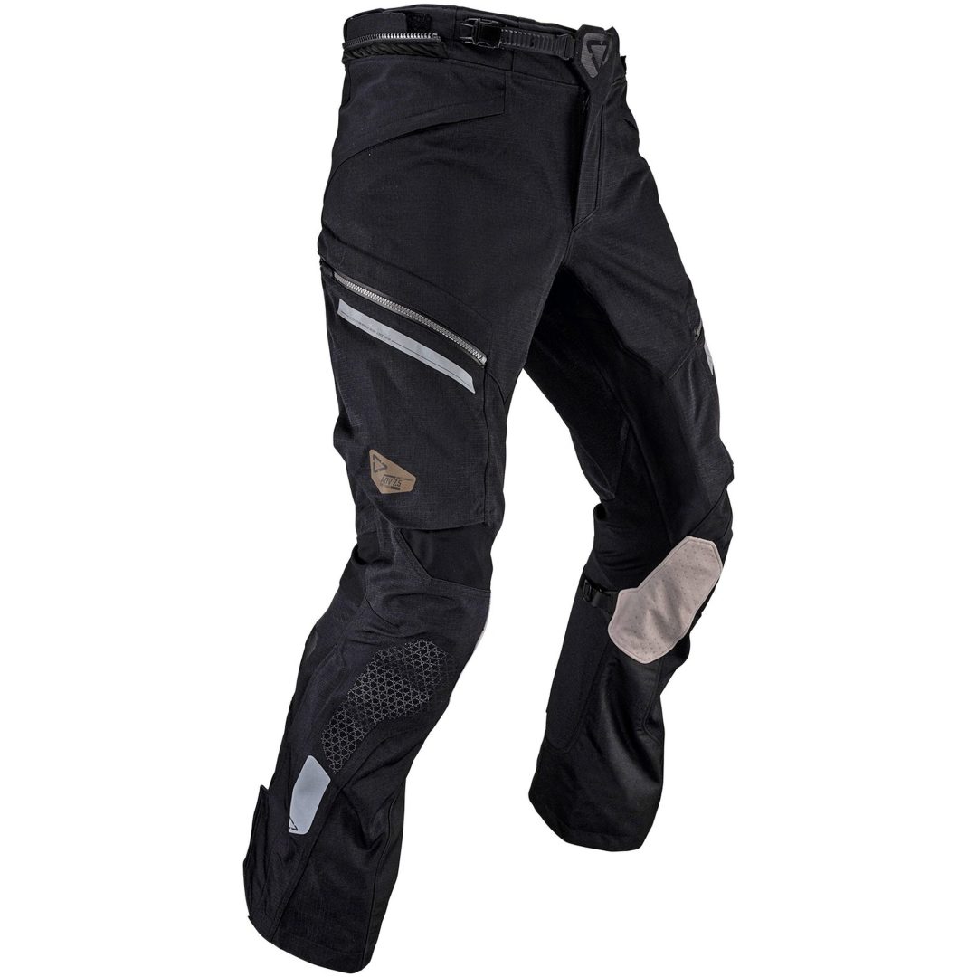 MC-Byxor ADV DriTour 7.5 Svart/Grå Leatt L / US34 / EU52